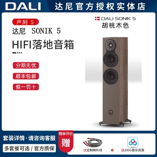 DALI达尼SONIK 5 声刻5木质HIFI发烧无源落地音箱三分频家用音响