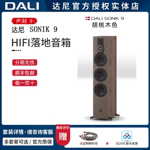 DALI达尼SONIK9 声刻9木质HIFI发烧无源落地音箱高保真音响