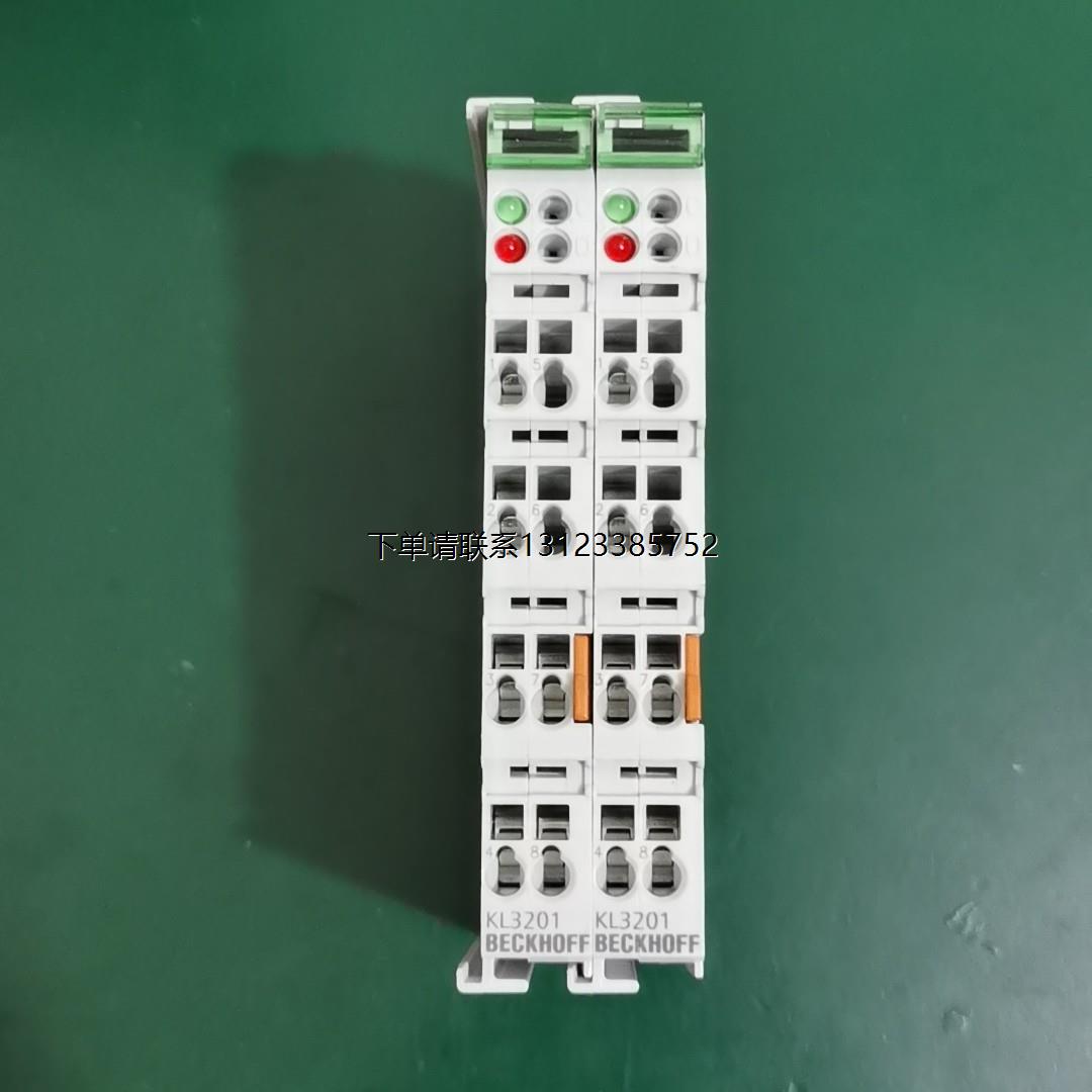 询价BECKHOFF倍福KL3201模块，德国原装，拆机件，成色