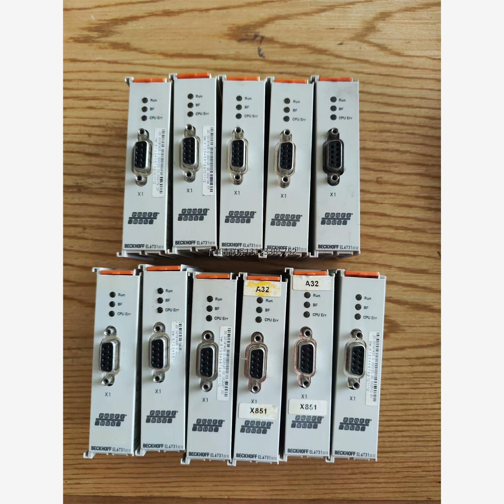 询价倍福拆机模块EL6731功能完好实物拍摄标价单价包邮顺丰