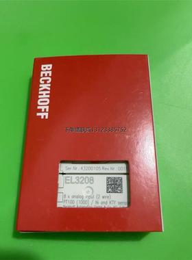 询价倍福模块EL3208原装正品 现货实拍 库存有量 需要的朋友