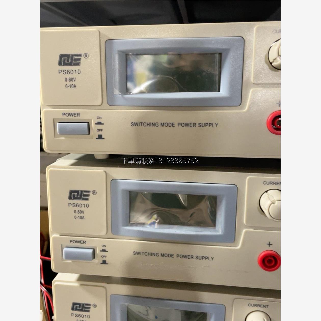 询价求精PS6010原装可调电源，0-60V/0-10A，外观如