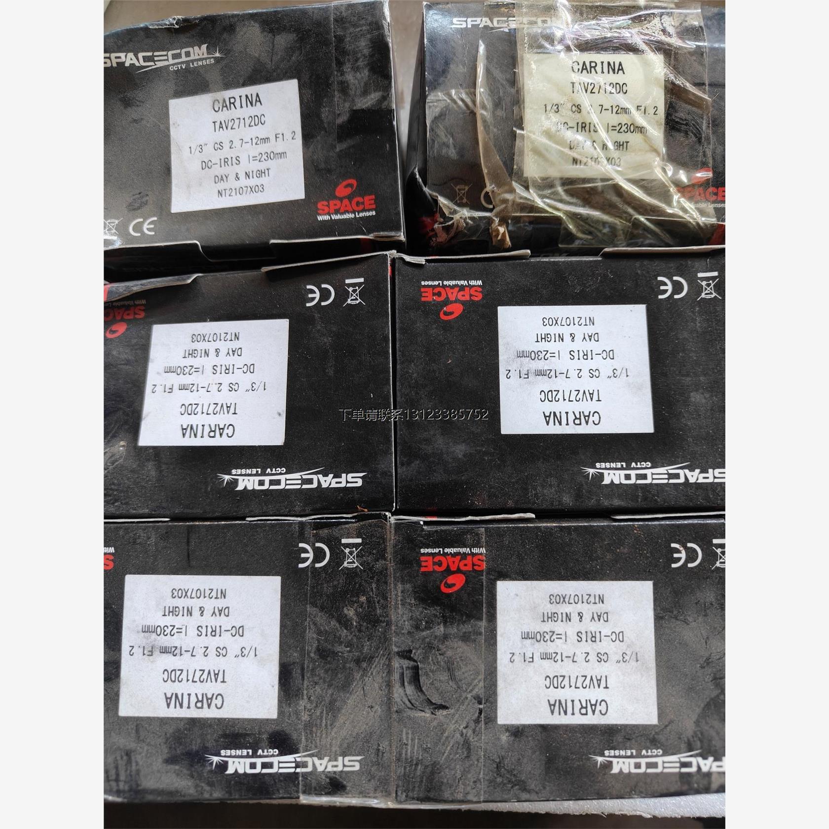 询价全新SPACECOM CARINA 监控镜头，型号TAV27