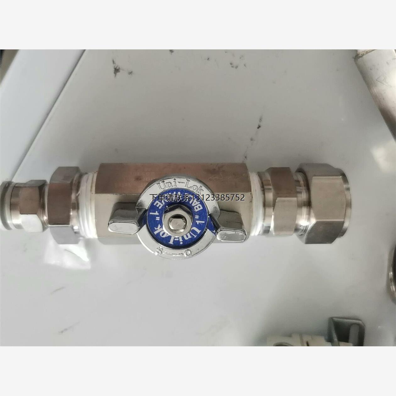 询价韩国UNILOK不锈钢六角卡套式直通316球阀:VB15F-