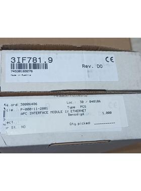 询价全新贝加莱板卡3IF781.9，库存余料原装正品，内外码一致