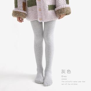 拉波米宝宝连裤袜秋冬新款精梳棉保暖儿童打底裤a类婴儿一体裤袜