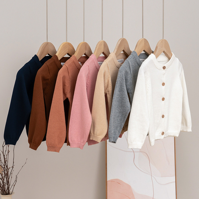 拉波米纯棉常规秋季毛衣开衫
