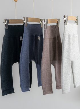 拉波米德绒大屁屁裤宝宝保暖棉裤秋冬新款男女儿童双层加厚打底裤