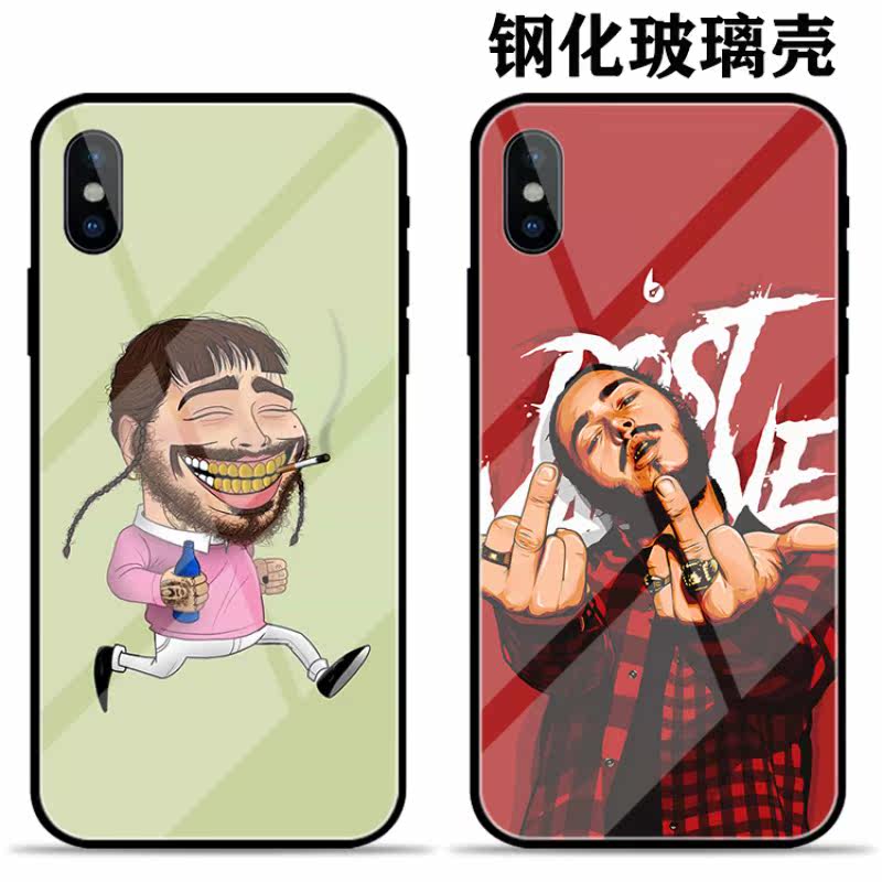 嘻哈Post Malone波兹马龙适用于iPhonexsMax/xr手机壳6玻璃78Plus在类目 3C数码配件, 手机配件, 手机保护套/壳中 - 来自Buy2taobao.com提供专业的淘宝代购服务