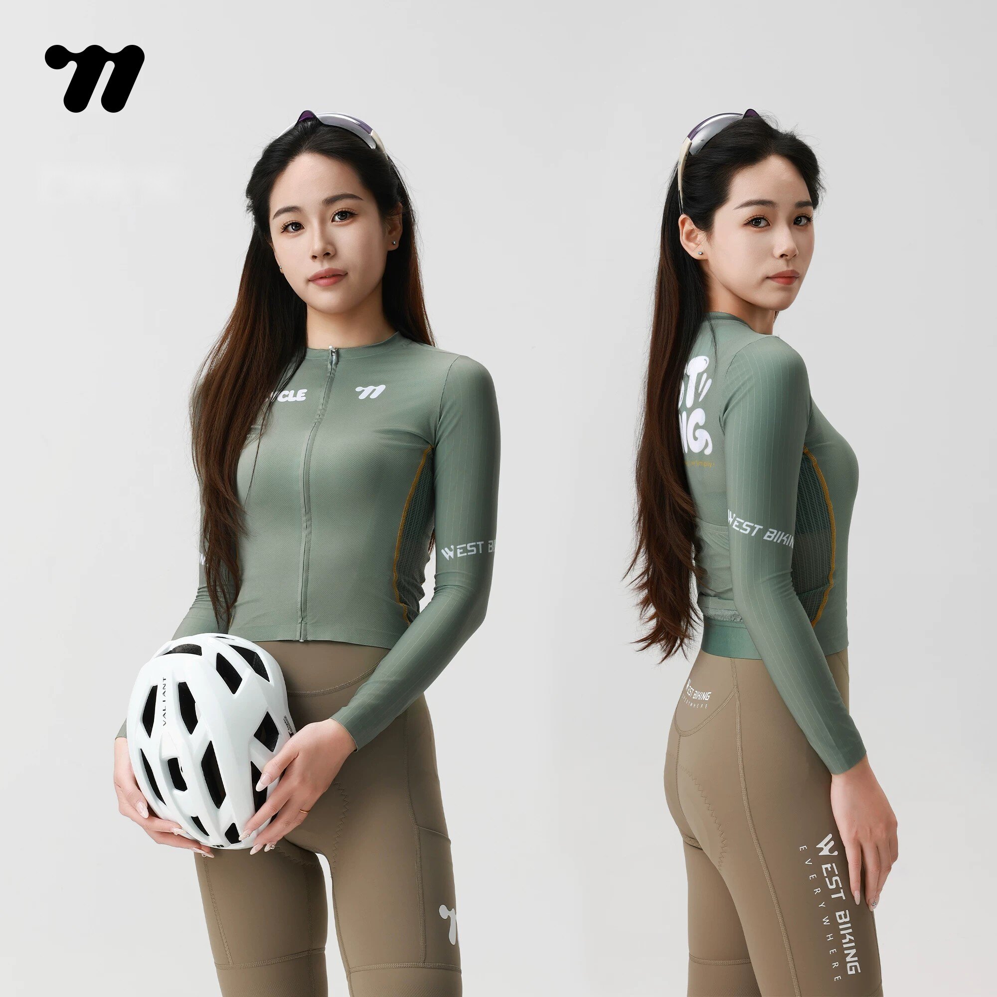 西骑者骑行服女夏季2026新款上衣