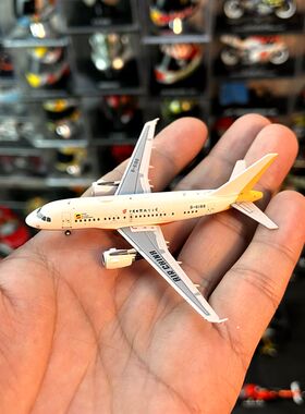 1：400比例合金飞机空客A318客机中国国际航空有天线版礼品级藏品