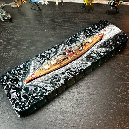舰船模型沙恩霍斯特号精装水景版