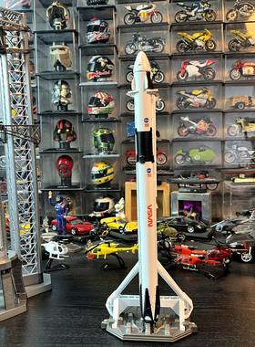 1：200合金模型马斯克SpaceX可回收式运载火箭猎鹰9号发射架套件