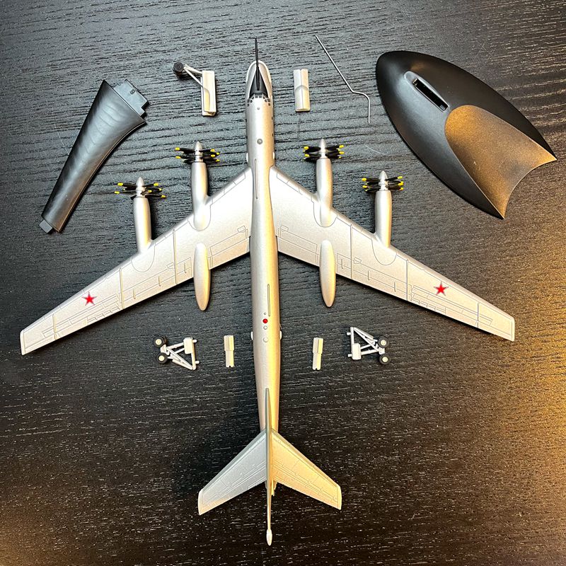 苏联俄罗斯模型合金轰炸机