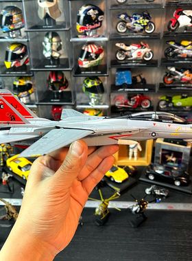 1：72合金飞机F-14雄猫战机成品金属模型VF31炸弹猫赏金猎人涂装