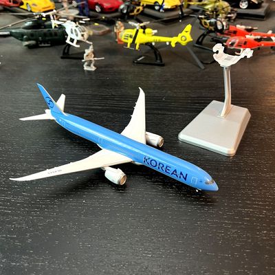 NG1：400比例合金飞机大韩航空波音787-10DREAMLINER客机成品模型