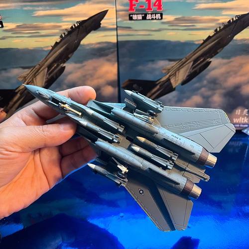 合金飞机f14雄猫成品模型武器