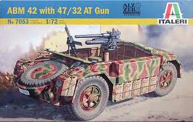 italeri 伊达雷利7053 1/72ABM42 4轮装甲车