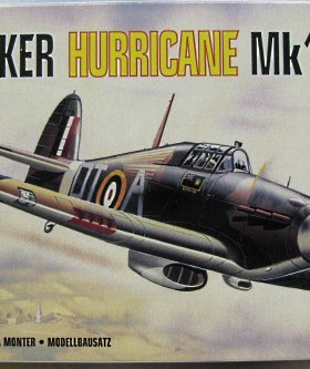 AIRFIX拼装模型02082 1：72HAWKER HURRICAWE MK1战斗机