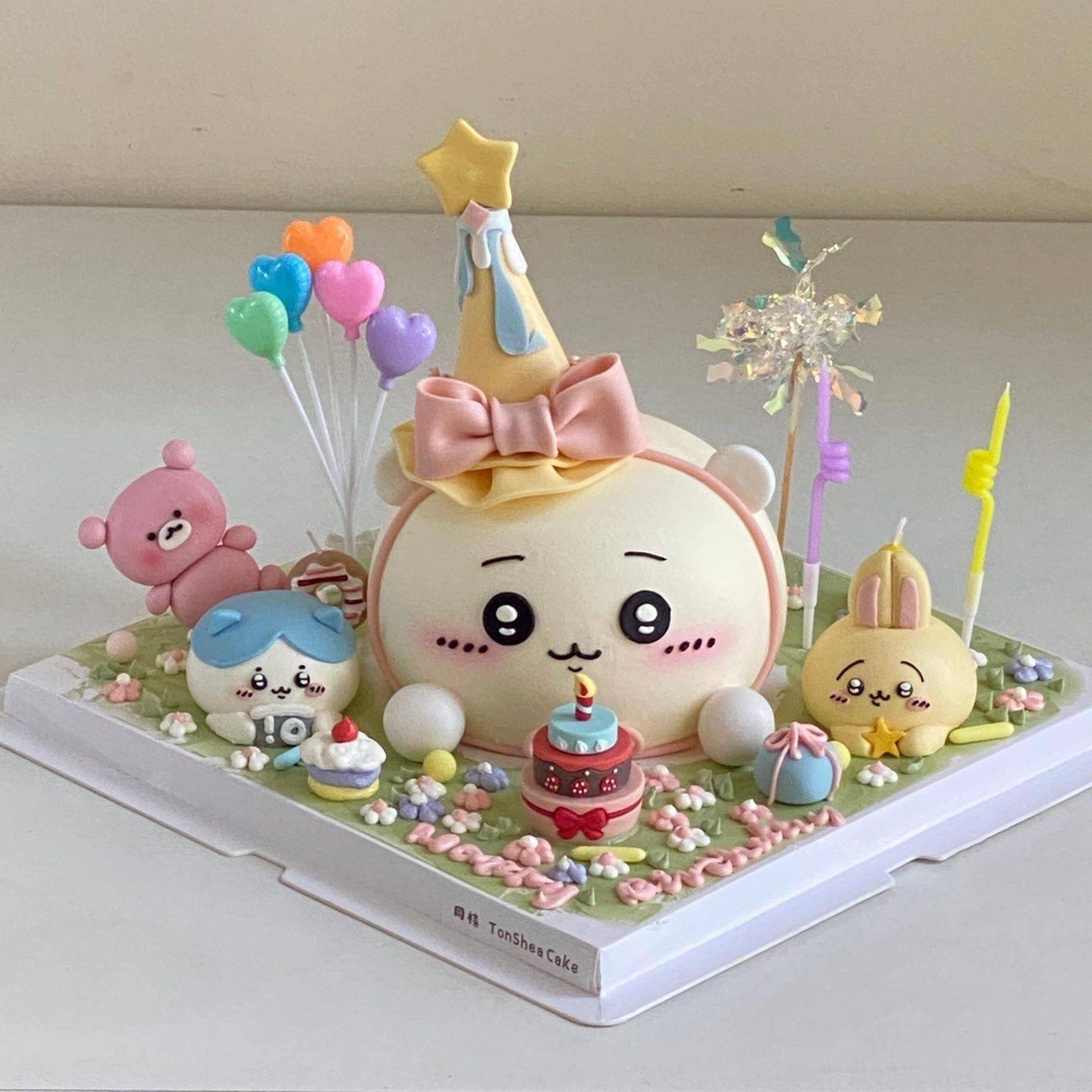 网红chiikawa吉伊蛋糕装饰摆件卡通乌萨奇小八儿童生日甜品台配件,节庆用品/礼品,蛋糕/烘焙装饰用品,淘宝优惠券,粉丝福利购,淘宝优惠卷