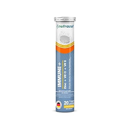 nutrazul Immune+ Effervescent Tablets- Passion Fruit 20’s