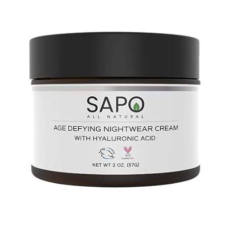 Sapo All Natural Night Cream for Face with Niacinamide， H