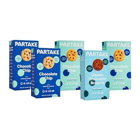 Partake Foods Vegan Cookies – 5 Box Chocolate Lover’s Var