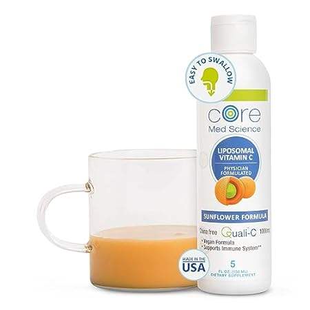 Core Med Science Liposomal Vitamin C 1000mg Liquid - Sunf
