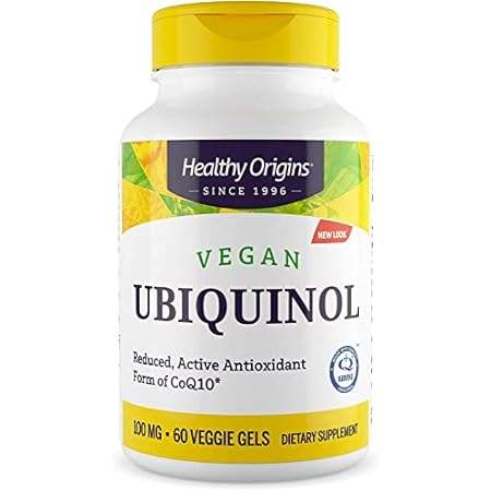 Healthy Origins Ubiquinol Vegan Formula (Active Form of C