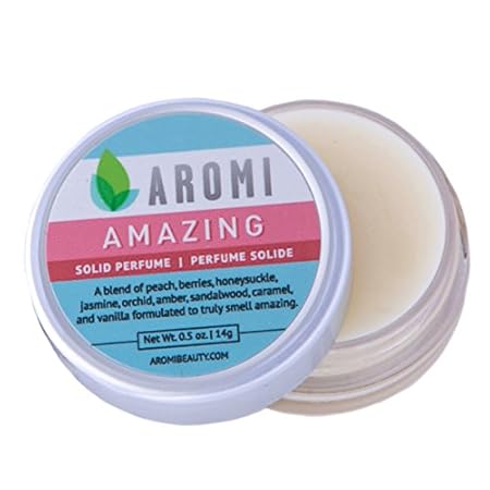 Aromi Amazing Solid Perfume | Fruity, Floral Fragrance, V