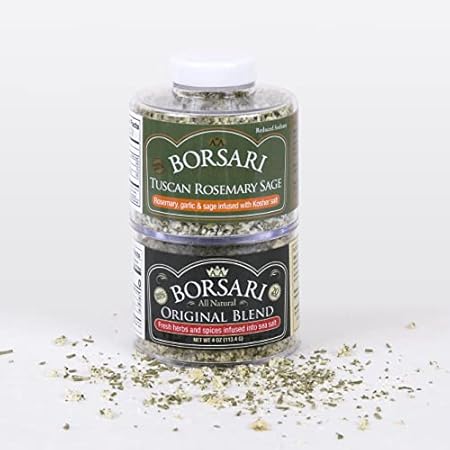 Borsari Original AND New Tuscan Rosemary Sage Seasoned Sa