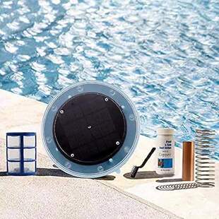 Ionizer Pool Solar Purifier Water Cleaner Swimming AWSINE