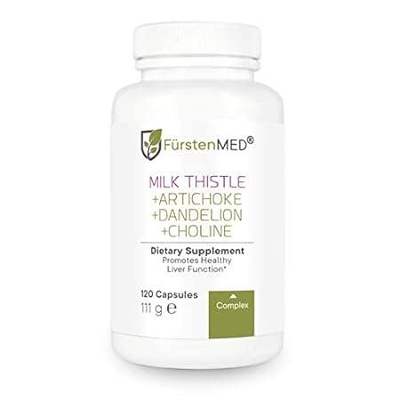 FürstenMED Milk Thistle with Artichoke Extract， Dandelion