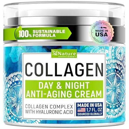 Face Moisturizer for Women - Collagen Retinol Cream for F