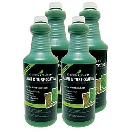 Green Canary Pre-Mixed Grass Colorant - 4 Liter Bottles (