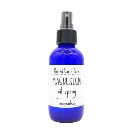 Unscented Magnesium Oil Spray Mist - 4 ounce - Extra Stre