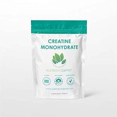 Creatine Monohydrate Powder 500 Grams (1.1lbs) Unflavored