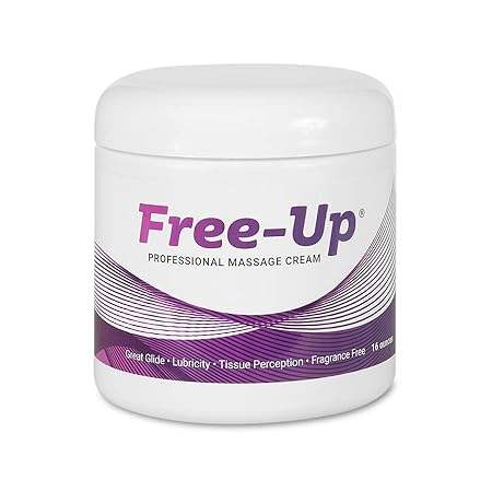 Free-Up Massage Cream Unscented 16 oz - Made in USA