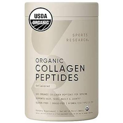 Sports Research Organic Collagen Peptides - Hydrolyzed Ty