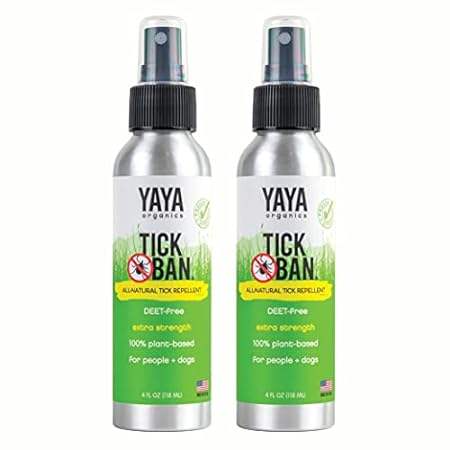 Yaya Organics Tick Ban | Extra Strength Tick Repellent Ma