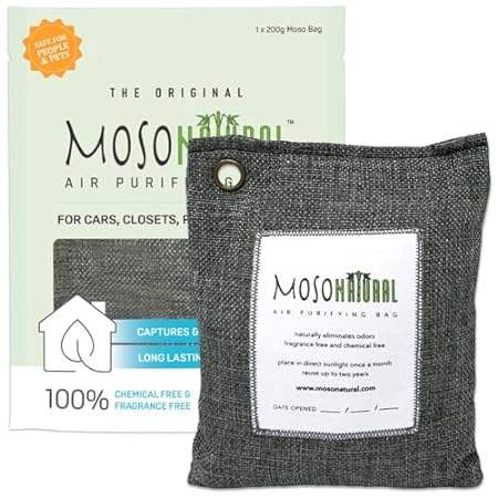 Moso Natural Air Purifying Bag 200g. A Scent Free Odor El