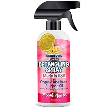 New Natural Apple Detangling Spray | Remove Tangles While