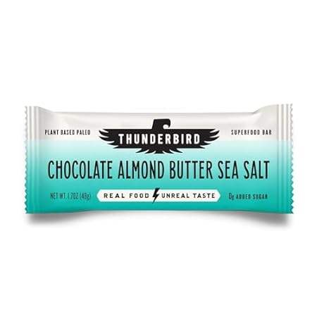 Thunderbird Energetica Energy Bars, Bar Chocolate Almond