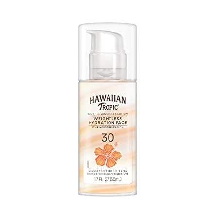 Hawaiian Tropic Weightless Hydration Lotion Sunscreen for