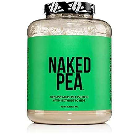 NAKED nutrition 5LB 100% Pea Protein Powder from North Am