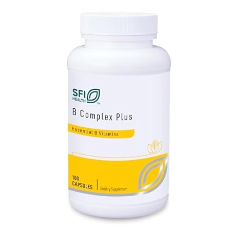 Klaire Labs B Complex Plus - High Potency B Vitamin Compl