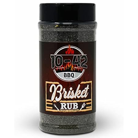 10-42 BBQ Brisket Rub (NO MSG) 10.5 oz - All-Natural Spic