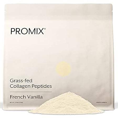 Promix Collagen Peptides， Vanilla， 2.5lb Bulk - Hydrolyze