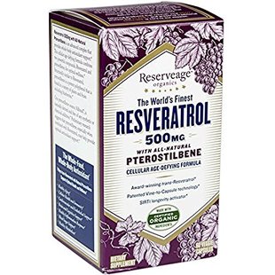 Pterostilbene Reserveage with 500mg Resveratrol Cellular