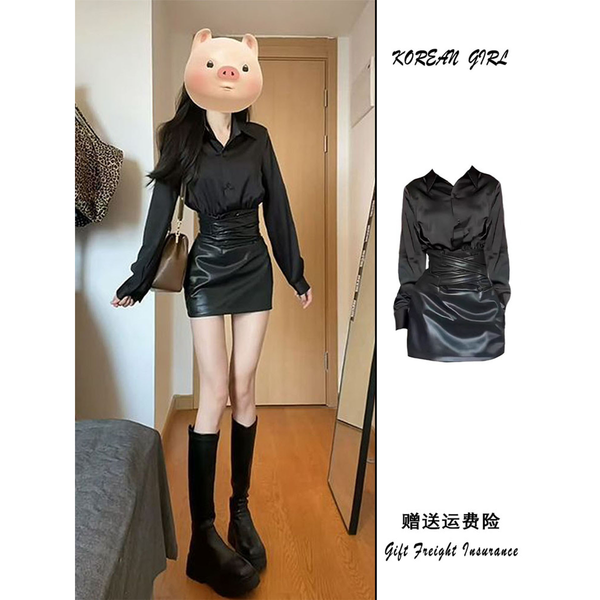 【送运费险】小红书爆款收腰包臀